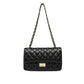 Bags for women 2024 summer new single shoulder chain bag small Chanel style diamond small square bag solid color bags