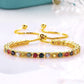 Colorful Moissanite Bracelet S925 Silver