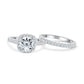 s925 sterling silver ring women's zircon moissanite ring