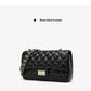 Bags for women 2024 summer new single shoulder chain bag small Chanel style diamond small square bag solid color bags