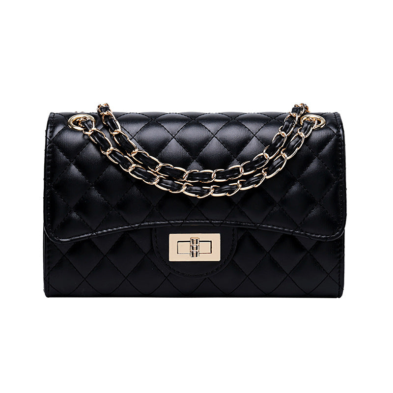 Small fragrance style diamond chain bag 2022 new fashion one-shoulder messenger bag high-quality texture women's bag