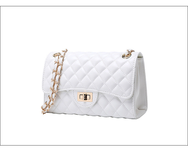 Small fragrance style diamond chain bag 2022 new fashion one-shoulder messenger bag high-quality texture women's bag