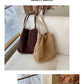 Bags Women's Bags 2022 New Korean Women's Shoulder Bags Casual Tote Bags Corduroy Bucket Bags Handbags