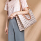 New foreign trade lattice women's bag commuter bag checkerboard large-capacity tote bag shoulder diagonal handbag