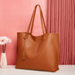 Women's bag cross-border trend bag tote bag solid color plain tassel bag large capacity shoulder bag