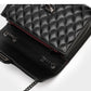 2022 new fashion all-match simple niche style diamond chain bag messenger bag soft leather women's bag