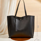 Women's bag cross-border trend bag tote bag solid color plain tassel bag large capacity shoulder bag