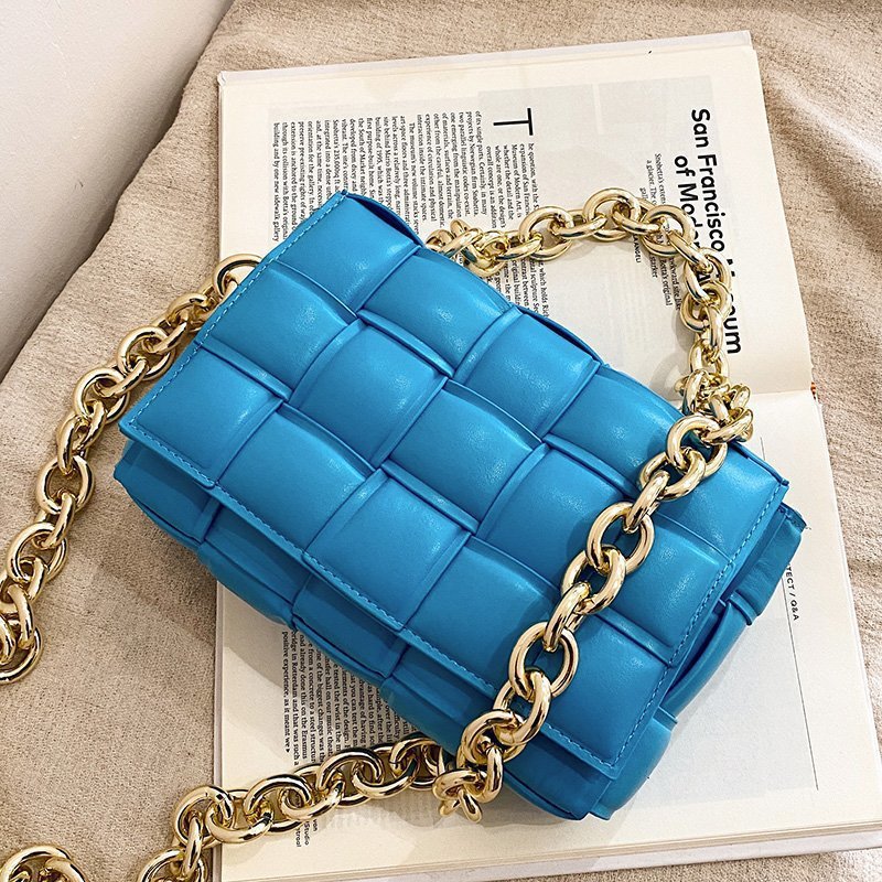 2022 spring new chain shoulder bag woven pillow bag handbag fashion women's bag lady bags handbag crossbody bag