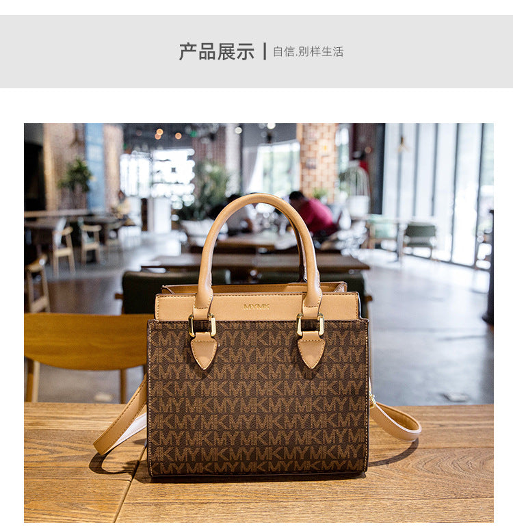 New retro large-capacity light luxury temperament women's all-match texture fashion bag