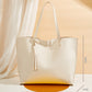 Women's bag cross-border trend bag tote bag solid color plain tassel bag large capacity shoulder bag