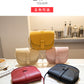 2022 summer new European and American style PU women's bag solid color saddle bag car stitching messenger shoulder small bag