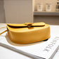 2022 summer new European and American style PU women's bag solid color saddle bag car stitching messenger shoulder small bag