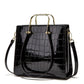 Patent Leather Shiny Ladies Handbag Tote Bag Shoulder Bag Diagonal Women's Bag