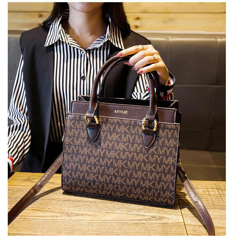 New retro large-capacity light luxury temperament women's all-match texture fashion bag