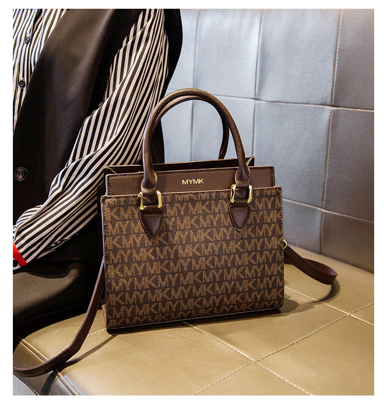 New retro large-capacity light luxury temperament women's all-match texture fashion bag