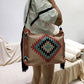 2022 retro hand-woven streamer cotton and linen shoulder bag handbag women's bag messenger bag