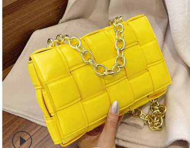 2022 spring new chain shoulder bag woven pillow bag handbag fashion women's bag lady bags handbag crossbody bag