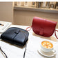 2022 summer new European and American style PU women's bag solid color saddle bag car stitching messenger shoulder small bag
