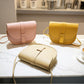 2022 summer new European and American style PU women's bag solid color saddle bag car stitching messenger shoulder small bag