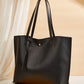 Women's bag cross-border trend bag tote bag solid color plain tassel bag large capacity shoulder bag