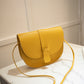 2022 summer new European and American style PU women's bag solid color saddle bag car stitching messenger shoulder small bag