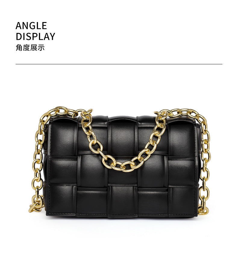 2022 spring new chain shoulder bag woven pillow bag handbag fashion women's bag lady bags handbag crossbody bag