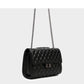 2022 new fashion all-match simple niche style diamond chain bag messenger bag soft leather women's bag
