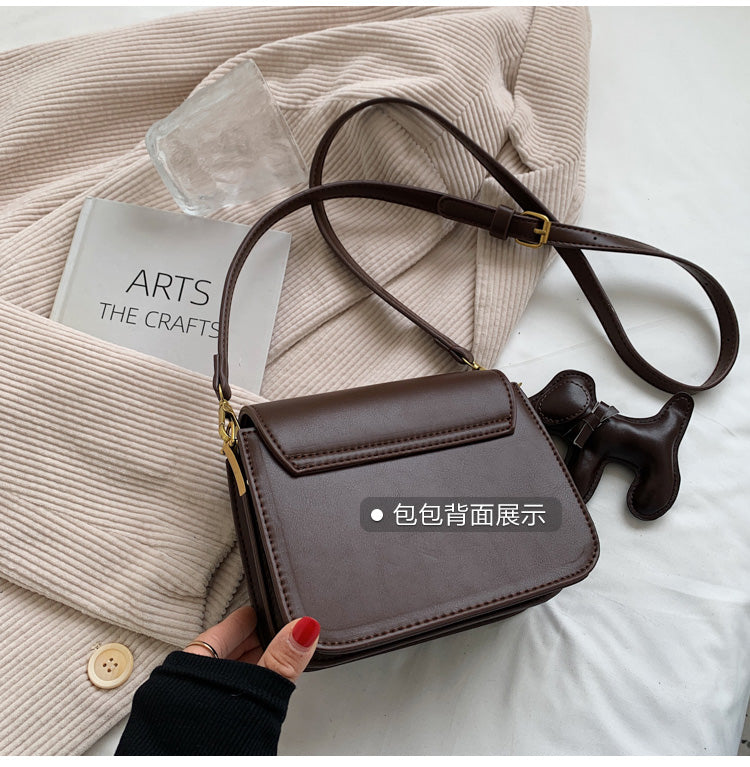 Popular small square bag all-match niche messenger bag small bag female 2022 new texture fashion commuter shoulder bag handbag