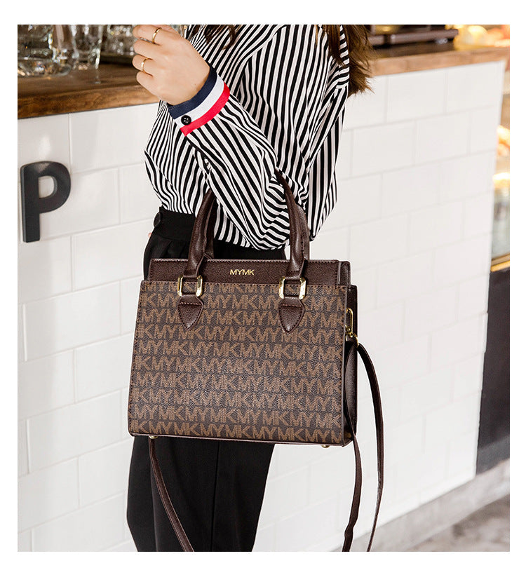 New retro large-capacity light luxury temperament women's all-match texture fashion bag