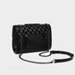 2022 new fashion all-match simple niche style diamond chain bag messenger bag soft leather women's bag