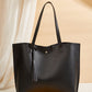 Women's bag cross-border trend bag tote bag solid color plain tassel bag large capacity shoulder bag