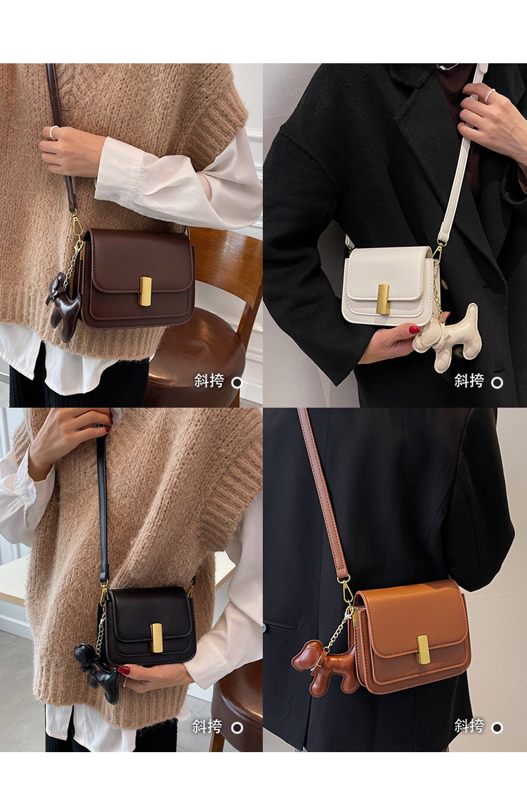 Popular small square bag all-match niche messenger bag small bag female 2022 new texture fashion commuter shoulder bag handbag