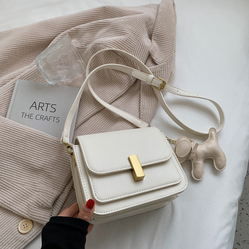 Popular small square bag all-match niche messenger bag small bag female 2022 new texture fashion commuter shoulder bag handbag