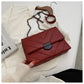 New Casual Thread Chain Crossbody Bags For Women Fashion Simple Shoulder Bag Ladies Designer Handbags PU Leather Messenger Bags