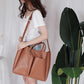 2022 new Pu Leather laptop Bag Simple Handbags Famous Brands Women Shoulder Bag Casual Big Tote Vintage Ladies Crossbody Bags