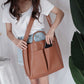 2022 new Pu Leather laptop Bag Simple Handbags Famous Brands Women Shoulder Bag Casual Big Tote Vintage Ladies Crossbody Bags
